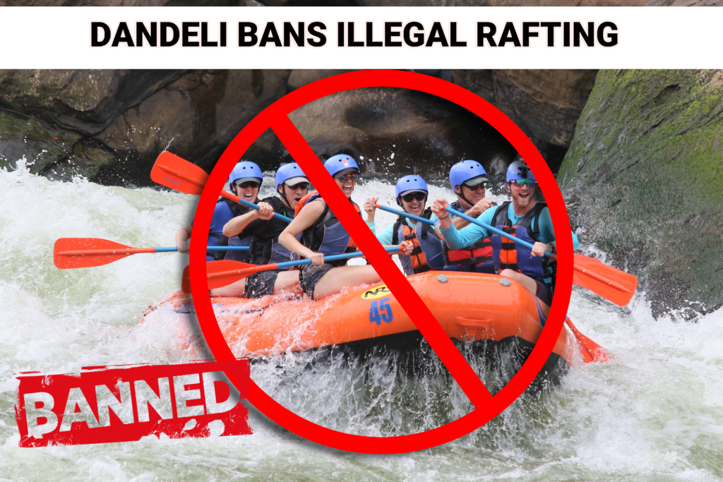 Unauthorized Short River Rafting Banned In Dandeli